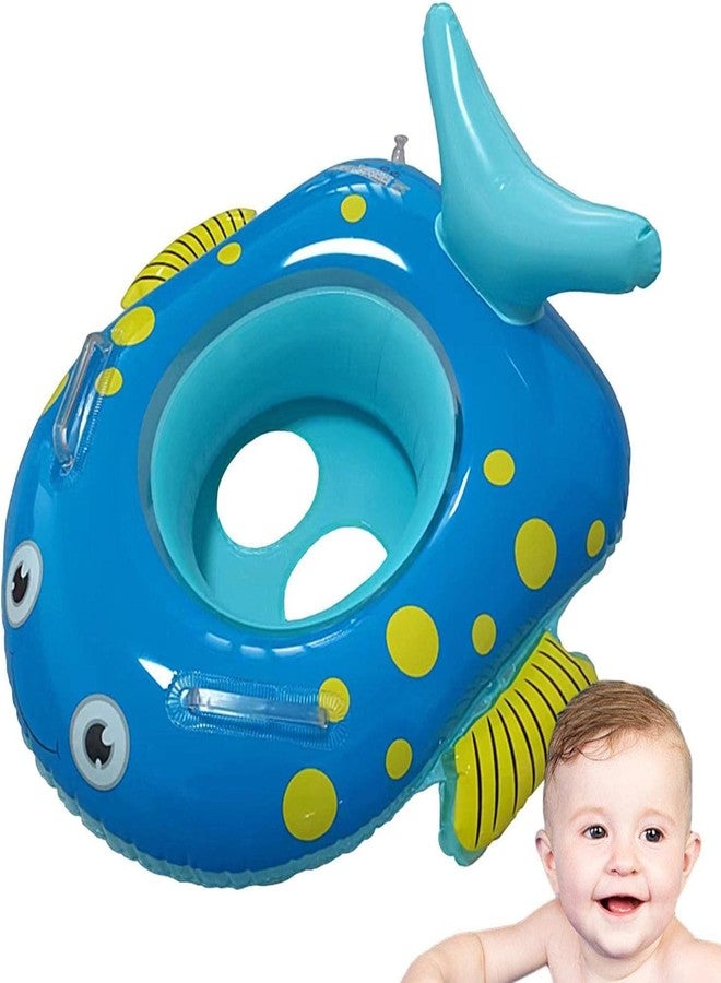WENGTY Swimming Pool Float Ring Tubes Cartoon Fish Cute Tube for Kids Girls and Boys Beach Swim Seat Ring|Floating Lounge for Pool & Lake|Outdoor Fun Toy for Pool Party| Birthday Gift for Kids - Image 2